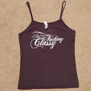 F***ing Classy Tank Top